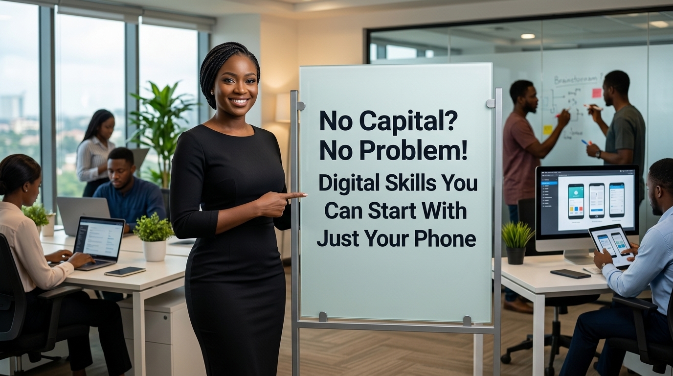 No Capital? No Problem! Digital Skills You Can Start With Just Your ...